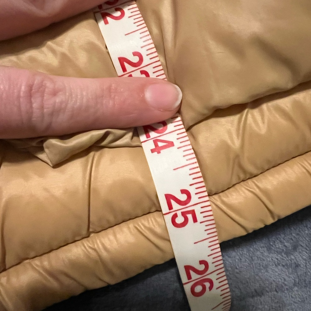 Abercrombie & Fitch Camel Puffer Jacket - Picture 12 of 13